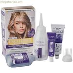 Մշտական գունավոր կրեմ L'Oreal Make Up Excellence 8,11 բաց մոխրագույն շիկահեր 192 մլ