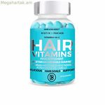 Մազաթափության դեմ սննդային հավելում Biovène Gums (60 միավոր)