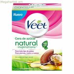 Մարմնի մազահեռացման կրեմ Veet Cera Tibia բնական արգանի յուղ շաքար 250 մլ