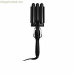 Եռակի կերամիկական ոճավորող գանգուրացնող սարք Mermade Pro Wave Black