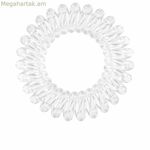 Ռետինե մազերի ժապավեններ Invisibobble Transparent (3 հատ)