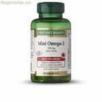 Սննդային հավելում Nature's Bounty Omega 3 60 միավոր