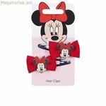 Մազերի սեղմակներ Inca Clips Lazo Disney 2 հատ Red Lasso (2 հատ)