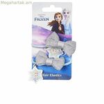 Մազերի ռետինե ժապավեններ Inca Elásticos Lazo Disney 2 միավոր Կապույտ արծաթագույն լասո (2 միավոր)