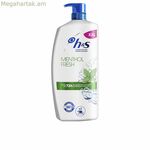 Թեփի դեմ շամպուն Head & Shoulders H&S թարմացնող մենթոլ 1 լ