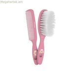 Մանկական վարսահարդարման հավաքածու Beter Peine Bebe Rosa 2 հատ (2 հատ)