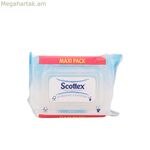 Ինտիմ հիգիենայի խոնավ անձեռոցիկներ՝ օրիգինալ Scottex Scottex (74 հատ)