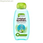 Խոնավեցնող շամպուն Original Remedies Agua Coco Y Aloe Garnier (300 մլ)