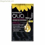 Մշտական ներկ Garnier Olia՝ առանց ամոնիակի № 1,10, սև շափյուղա