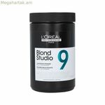 Lightener L'Oreal Professionnel Paris Blond Studio 9 մակարդակ Փոշի 500 գ