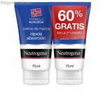 Ձեռքի կրեմ Neutrogena ակնթարթային ներծծում (2 x 75 մլ)