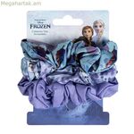 Ռետինե մազերի ժապավեններ՝ «Սառցե կապույտ», 3 հատ