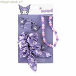 Մազերի պարագաներ Hello Kitty Purple 4 հատ