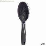 Berilo սև սիլիկոնե պլաստիկե խոզանակ (12 հատ)