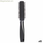 Կլոր խոզանակ Berilo սև սիլիկոնե պլաստիկից (12 հատ)