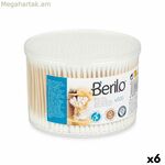 Բամբակյա փայտիկներ Berilo Cotton Bamboo 6 հատ