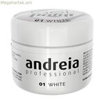 Գելային եղունգների լաք Andreia Gel Paint 4 մլ սպիտակ № 01