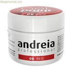 Գելային եղունգների լաք Andreia Gel Paint 4 մլ կարմիր № 06