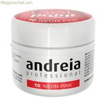 Գելային եղունգների լաք Andreia Gel Paint 4 մլ վարդագույն նեոնային