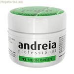 Գելային եղունգների լաք Andreia Gel Paint 4 մլ կանաչ նեոնային