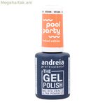 Կիսա-մշտական եղունգների լաք Andreia Polish Pool Party N.1 Նարնջագույն 10,5 մլ