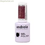 Կիսա-մշտական եղունգների լաք Andreia Polish Reflective Colors Md3 Red 10,5 մլ