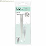 Քիթքե աքցաններ պոկոտելու համար QVS 100670247 Արծաթե քիթքե աքցաններ պոկոտելու համար՝ չժանգոտվող պողպատից, 2 հատ