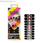 Եղունգների արվեստի պիտակներ Mad Beauty Disney Villains-ի համար