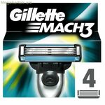 Սափրվելու ածելի Gillette Mach 3 (4 հատ)