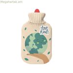 Ջրի տաք շիշ EDM 78991 «Ես սիրում եմ իմ մոլորակը» 2 լ