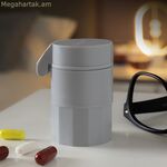 5-ը 1-ում դեղահաբերի դիսպենսեր՝ կտրիչով և ջարդիչով Fivlok InnovaGoods