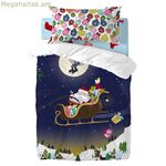 Մանկական մահճակալի բազմագույն ծածկոցների հավաքածու HappyFriday XMAS, 2 հատ