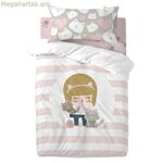 Մանկական մահճակալ HappyFriday Happynois Kitty բազմագույն, 2 հատ, վերմակի ծածկոցների հավաքածու