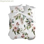 Սկանդինավյան ծածկոց HappyFriday Blooming Multicolor 220 x 220 սմ