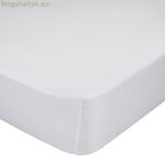Ներկառուցված ներքևի սավան HappyFriday Basic White 180 x 200 x 32 սմ