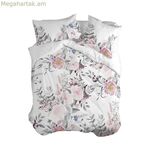 Սկանդինավյան ծածկոց HappyFriday Նուրբ ծաղկեփունջ Բազմագույն 220 x 220 սմ