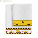 Սրբիչների հավաքածու HappyFriday Mr Fox Machinery բազմագույն 2 հատ