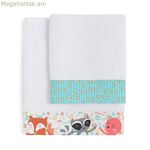 Սրբիչների հավաքածու HappyFriday Moshi Moshi Fantasy բազմագույն 2 հատ