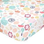 Հարմարեցված սավան HappyFriday MOSHI MOSHI Բազմագույն 60 x 120 x 14 սմ