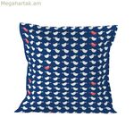 Բարձի պատյան HappyFriday Moshi Moshi Whale բազմագույն 80 x 80 սմ