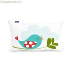 Բարձի պատյան HappyFriday Պարոն Ֆոքս Փոքրիկ թռչուններ բազմագույն 50 x 30 սմ