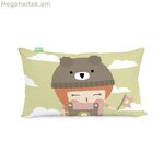 Բարձի պատյան HappyFriday Camping բազմագույն 50 x 30 սմ