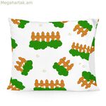 Բարձի պատյան HappyFriday Mr Fox Piggys բազմագույն 60 x 70 սմ
