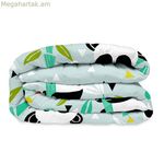 Անկողնային ծածկոց (ծածկոց) HappyFriday Moshi Moshi Blue 100 x 130 սմ Պանդա արջուկ