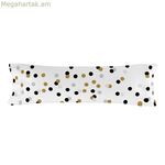 Բարձի պատյան HappyFriday Blanc Golden Dots բազմագույն 45 x 125 սմ