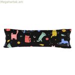 Բարձի պատյան HappyFriday Aware Cosmic cats բազմագույն 45 x 125 սմ