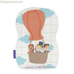 Բարձիկ «Երջանիկ ուրբաթ», պարոն Ֆոքս, աշխարհային ճանապարհորդություն, բազմագույն 40 x 30 սմ
