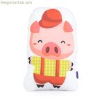 Բարձիկ «HappyFriday» Պարոն Ֆոքս Բազմագույն Խոզուկ 40 x 30 սմ