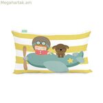 Բարձի պատյան HappyFriday «Թռչել սովորելը» բազմագույն 50 x 30 սմ