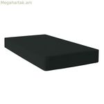 Ներկառուցված ներքևի սավան HappyFriday սև 160 x 200 x 32 սմ